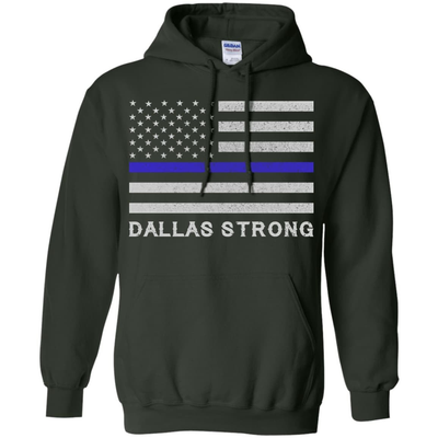 Dallas Strong-T-Shirt & Hoodie-Pullover Hoodie-Forest Green