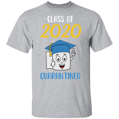 Class Of 2020 Graduating Class In Quarantine School Youth-Youth Shirt-Youth T-Shirt-Sport Grey