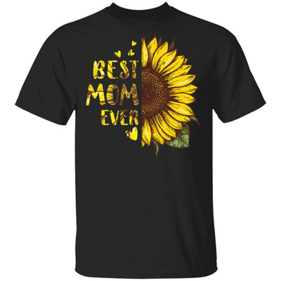 Best Mom Ever Sunflower For Mother's Day Gifts Women-T-Shirt & Tank Top-Classic T-Shirt-Black