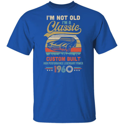 I'm Not Old I'm A Classic Born 1960 61th Birthday Gift-T-Shirt & Hoodie-Classic T-Shirt-Royal
