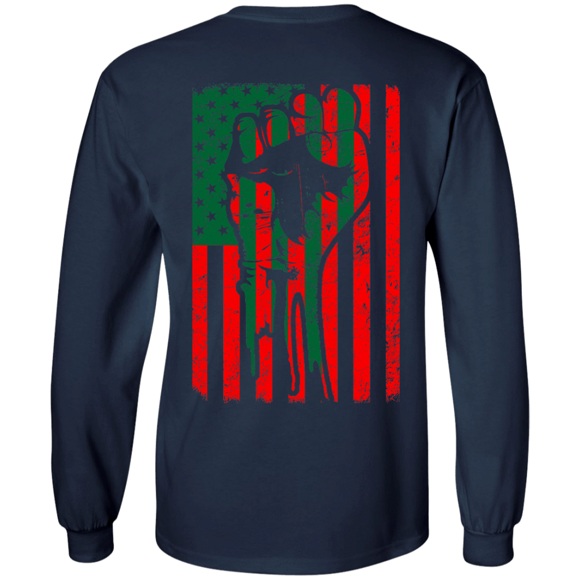 RBG 4 Life-T-Shirt & Hoodie-Long Sleeve T-Shirt-Navy