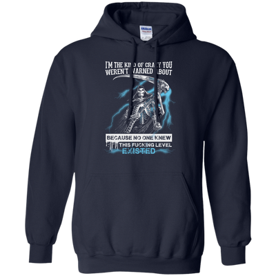 I'm The Kind Of Crazy You Weren't Warned About-T-Shirt & Hoodie-Pullover Hoodie-Navy