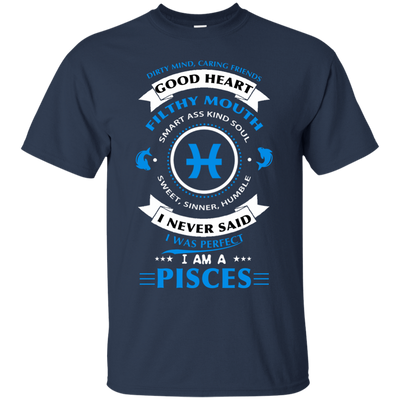 I'm A Pisces-T-Shirt & Hoodie-Classic T-Shirt-Navy