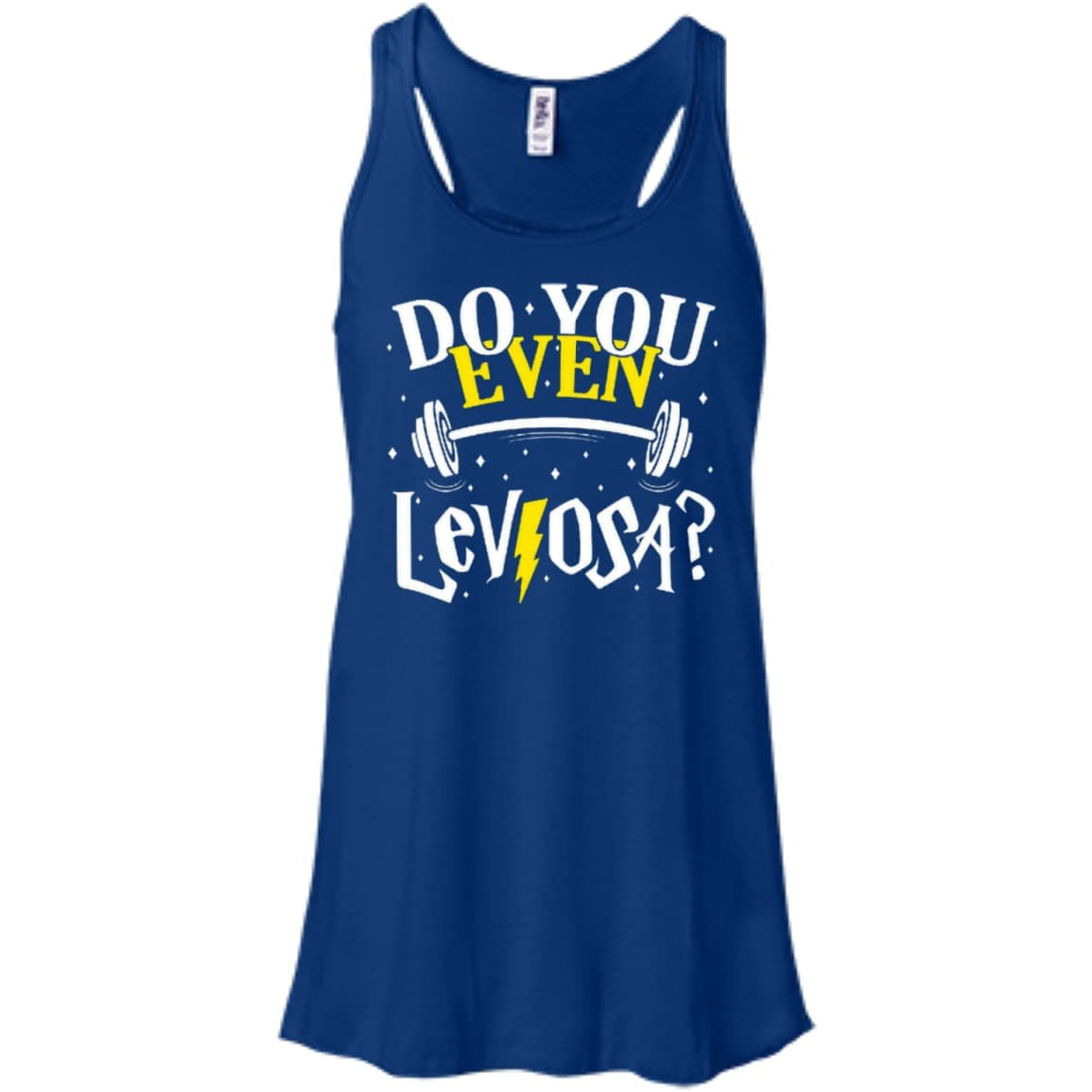 Do You Even Leviosa-T-Shirt & Hoodie-Women's Flowy Racerback Tank-True Royal