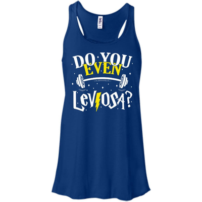 Do You Even Leviosa-T-Shirt & Hoodie-Women's Flowy Racerback Tank-True Royal