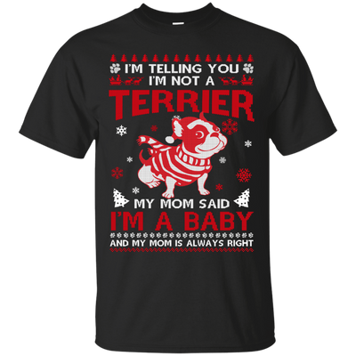 I'm Telling You I'm Not A Terrier-T-Shirt & Hoodie-Classic T-Shirt-Black