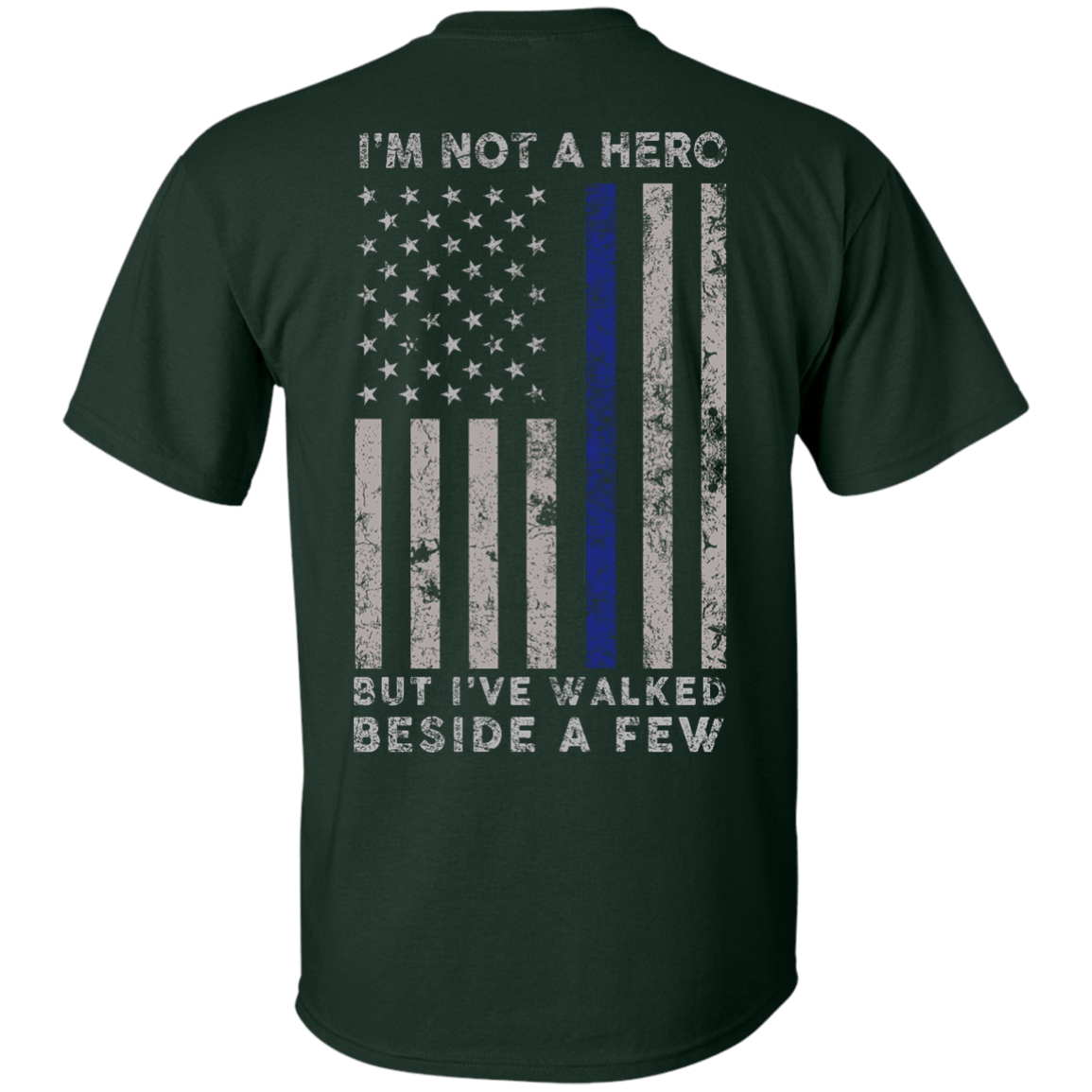I'm Not A Hero-T-Shirt & Hoodie-Classic T-Shirt-Forest Green