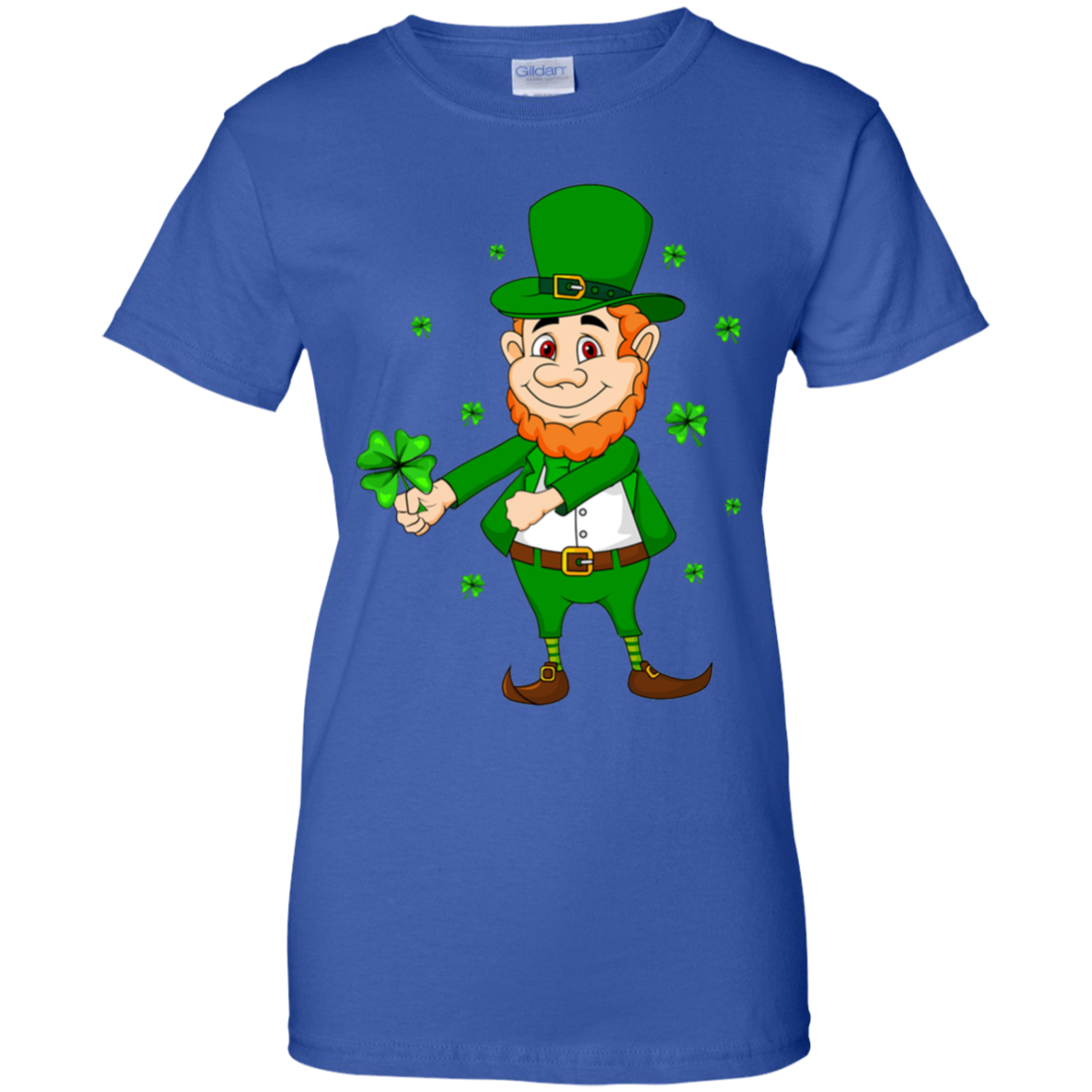 Floss Dance Leprechaun St Patricks Day Flossing-T-Shirt & Hoodie-Women's T-Shirt-Royal