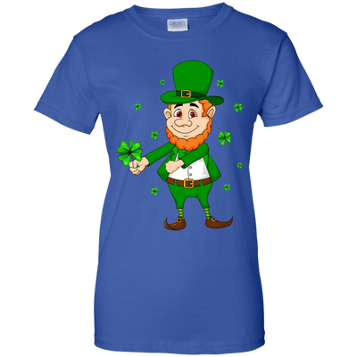 Floss Dance Leprechaun St Patricks Day Flossing-T-Shirt & Hoodie-Women's T-Shirt-Royal