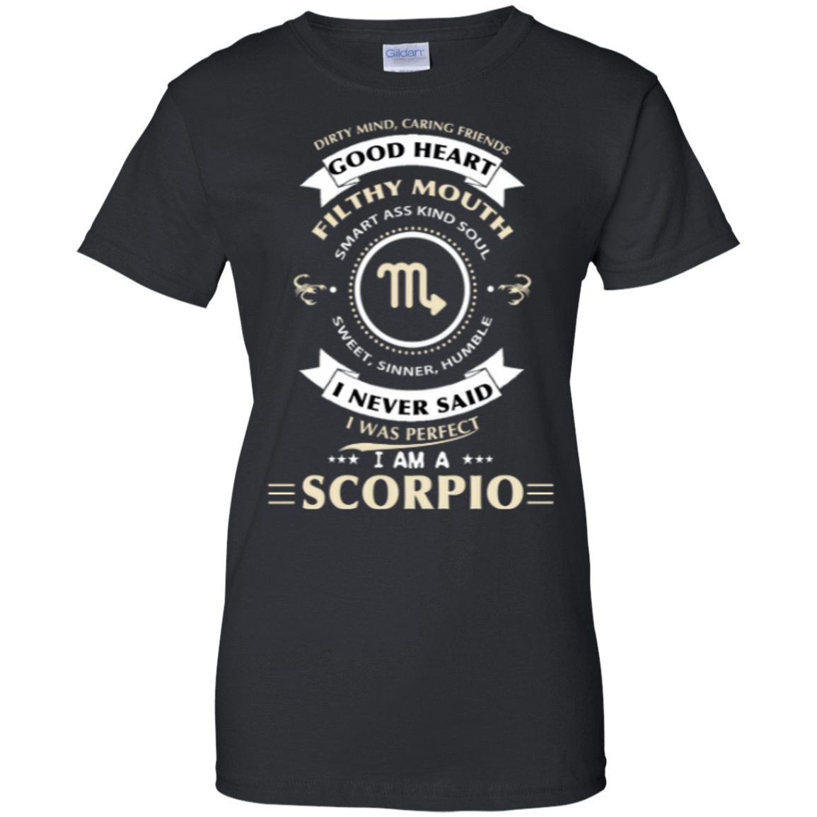I'm A Scorpio-T-Shirt & Hoodie-Women's T-Shirt-Black