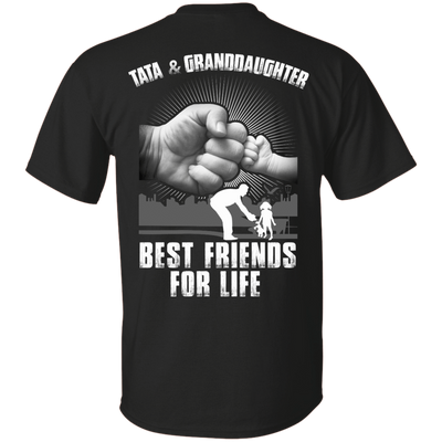 Tata And Granddaughter Best Friends For Life-T-Shirt & Hoodie-Classic T-Shirt-Black
