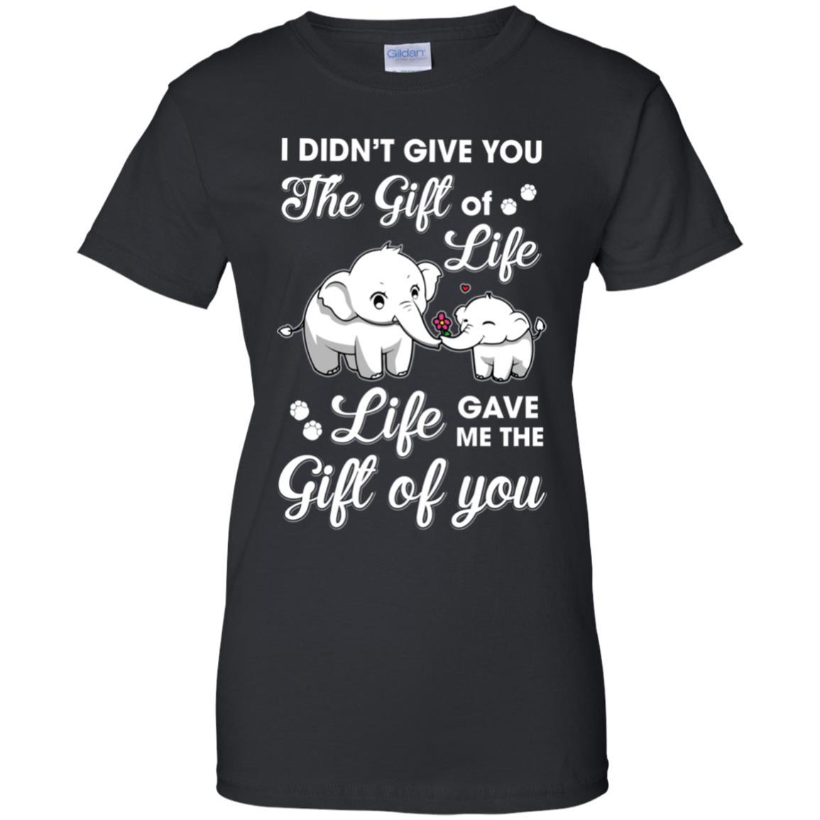 I Didn't Give You The Gift Of Life Life Gave Me The Gift-T-Shirt & Hoodie-Women's T-Shirt-Black