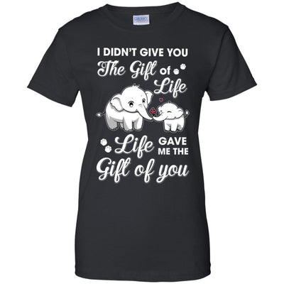 I Didn't Give You The Gift Of Life Life Gave Me The Gift-T-Shirt & Hoodie-Women's T-Shirt-Black
