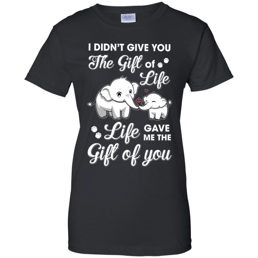 I Didn't Give You The Gift Of Life Life Gave Me The Gift-T-Shirt & Hoodie-Women's T-Shirt-Black