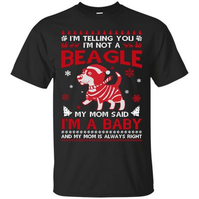 I'm Telling You I'm Not A Beagle-T-Shirt & Hoodie-Classic T-Shirt-Black