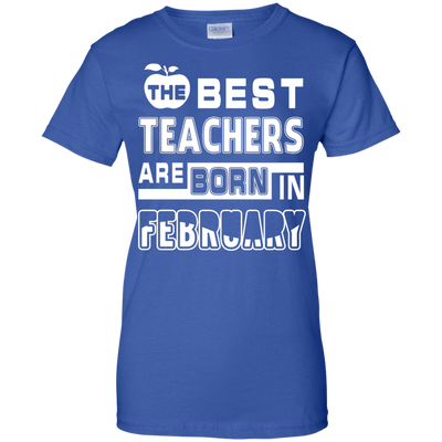 The Best Teachers Are Born In January-T-Shirt & Hoodie-Women's T-Shirt-Royal