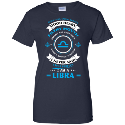 I'm A Libra-T-Shirt & Hoodie-Women's T-Shirt-Navy