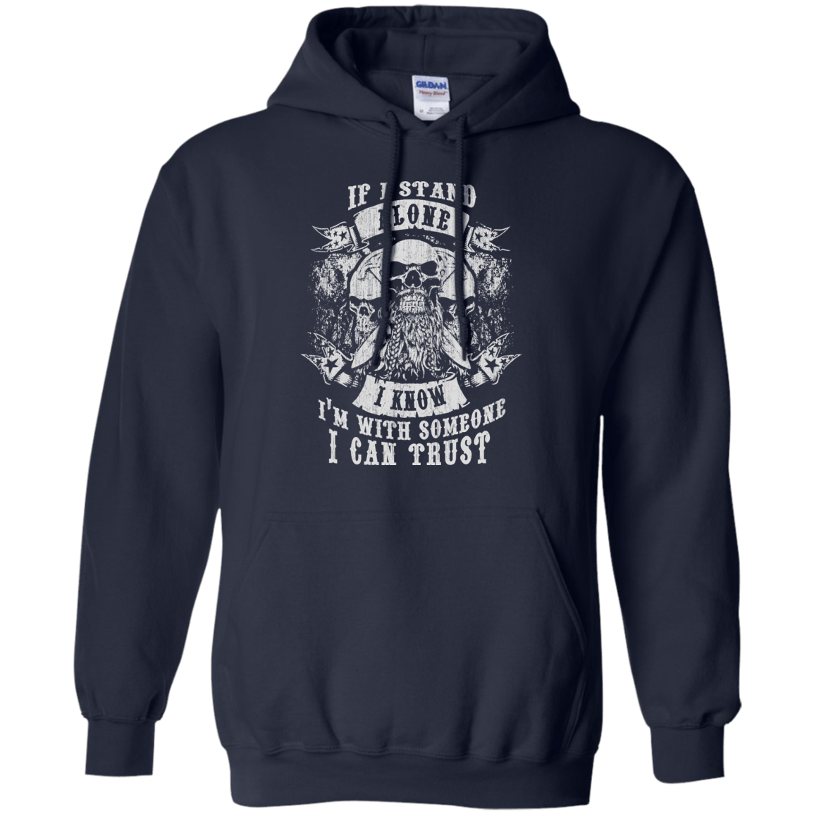 Some One I Can Trust-T-Shirt & Hoodie-Pullover Hoodie-Navy