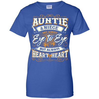 Auntie And Niece Not Always Eye To Eye-T-Shirt & Hoodie-Women's T-Shirt-Royal
