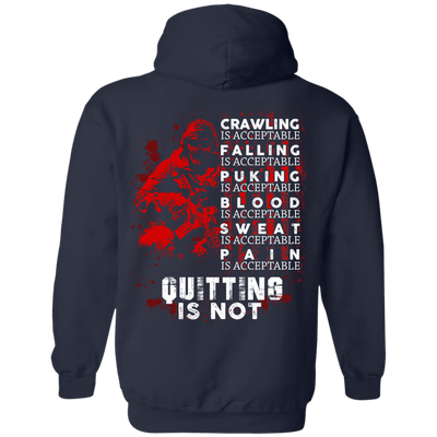 SPARTAN WARRIOR-T-Shirt & Hoodie-Pullover Hoodie-Navy