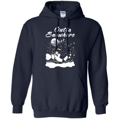 Outta Snowhere-T-Shirt & Hoodie-Pullover Hoodie-Navy