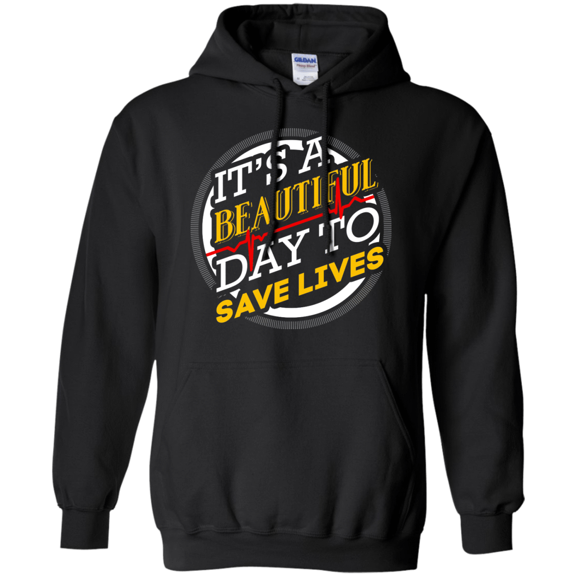Its A Beautiful Day-T-Shirt & Hoodie-Pullover Hoodie-Black