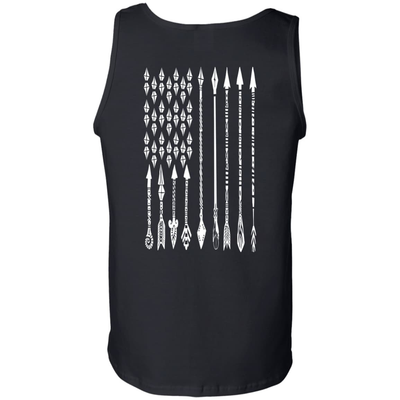 Archery Arrow Flag-T-Shirt & Hoodie-Unisex Tank-Black