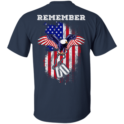 Remember Sacrifice Service-T-Shirt & Hoodie-Classic T-Shirt-Navy