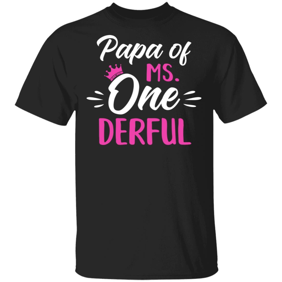 Papa Of Ms Onederful 1st Birthday Party Costumes Gifts