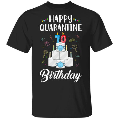 70th Birthday Gift Idea 1951 Happy Quarantine Birthday-T-Shirt & Tank Top-Classic T-Shirt-Black