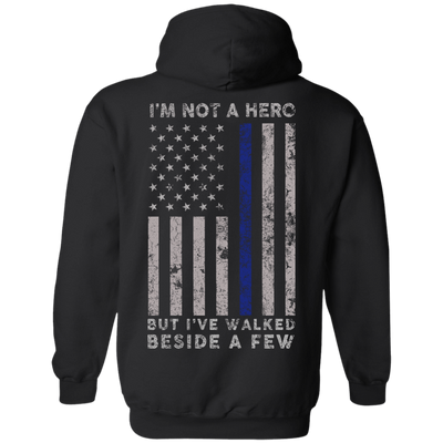 I'm Not A Hero-T-Shirt & Hoodie-Pullover Hoodie-Black