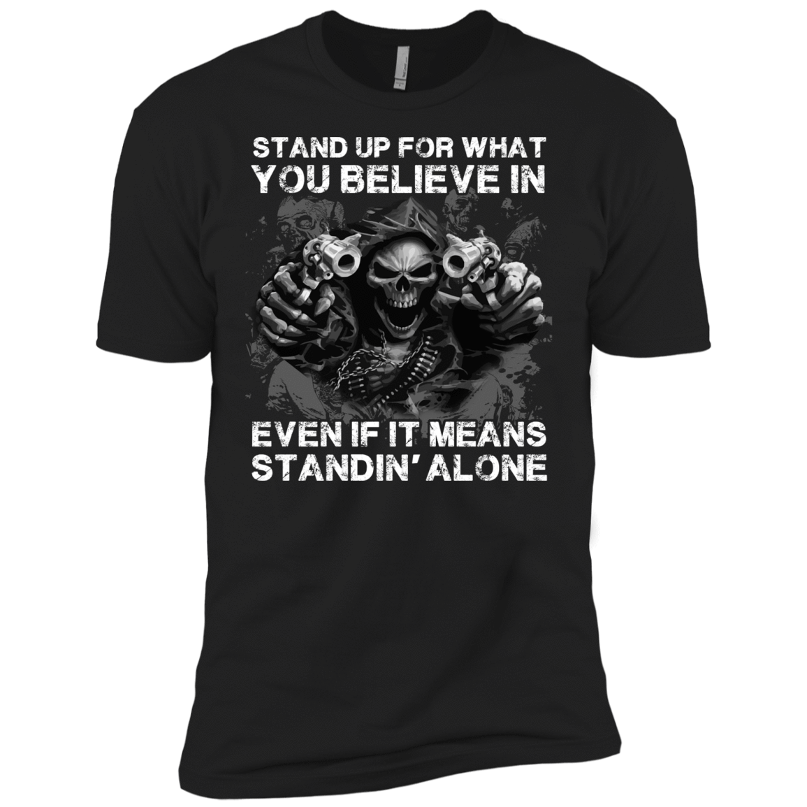STAND UP FOR WHAT YOU BELIEVE-T-Shirt & Hoodie-Premium T-Shirt-Black