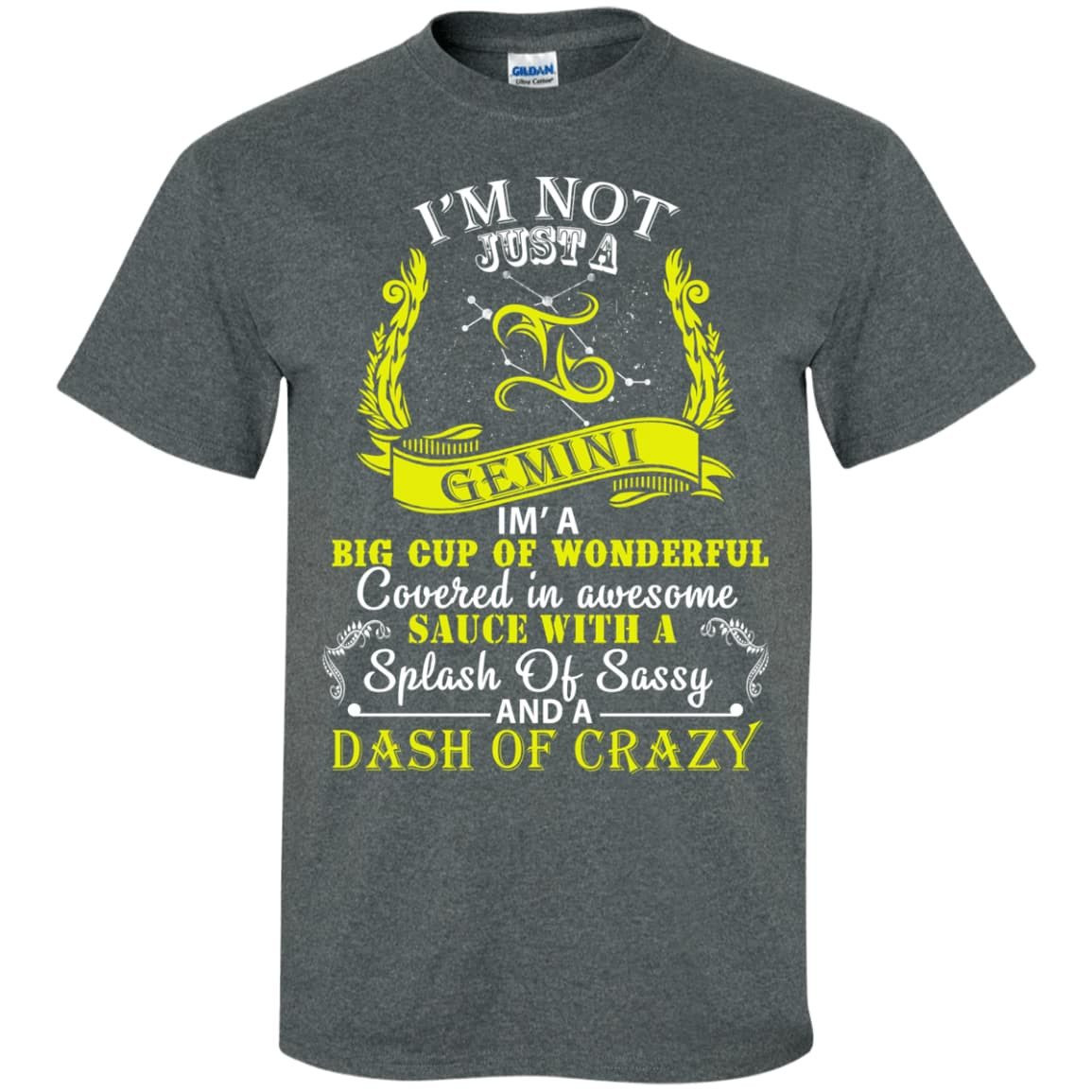 I AM NOT JUST A GEMINI-T-Shirt & Hoodie-Classic T-Shirt-Dark Heather