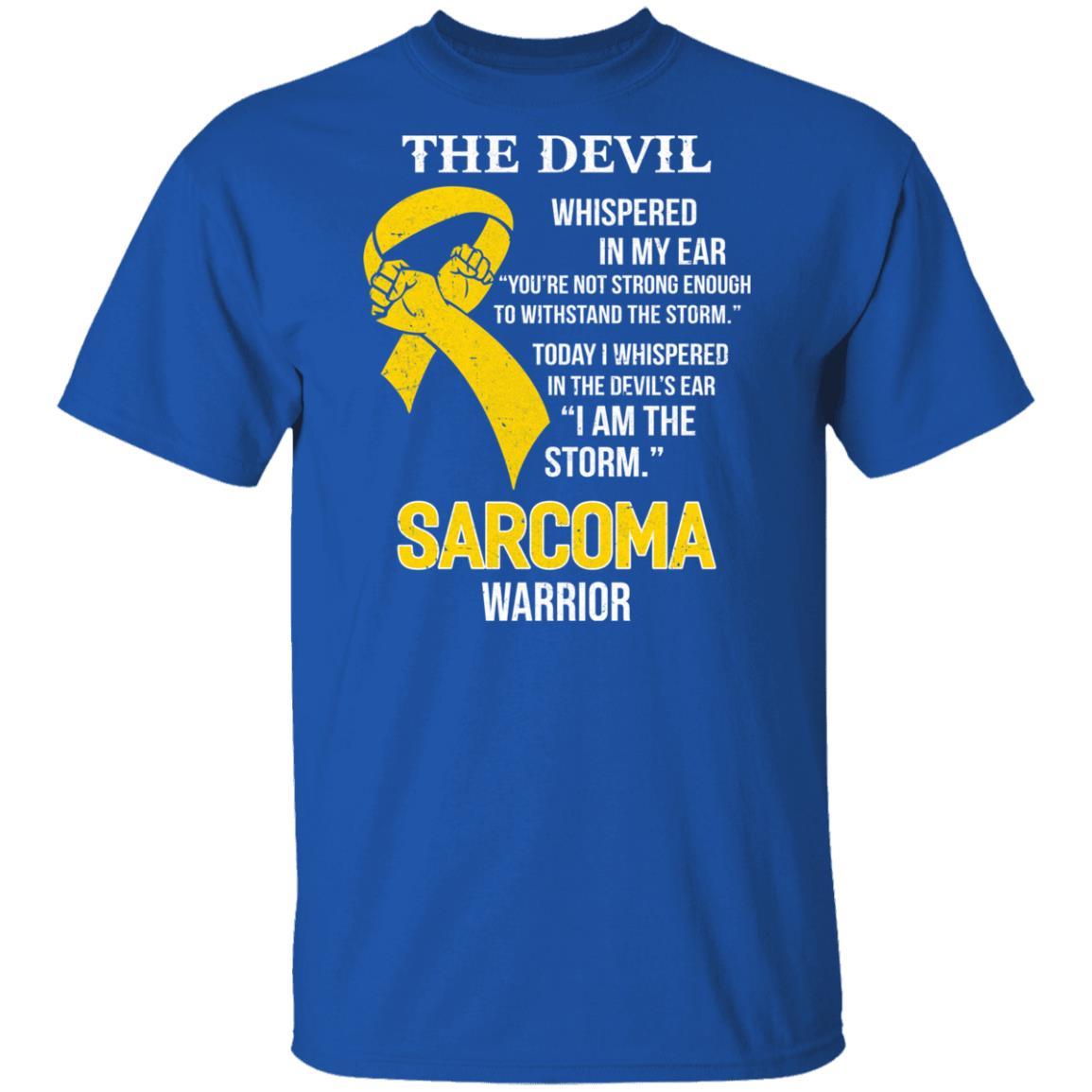 I Am The Storm Support Sarcoma Awareness-T-Shirt & Hoodie-Classic T-Shirt-Royal