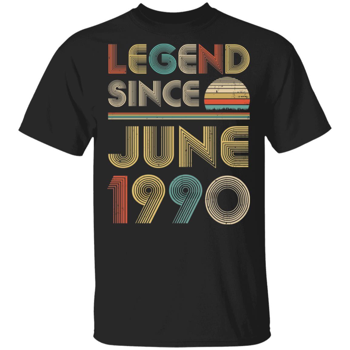 Legend Since June 1990 Vintage 32th Birthday Gifts