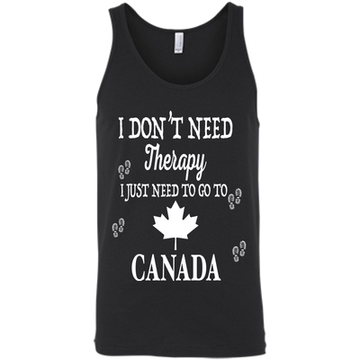 I Just Need To Go To Canada-T-Shirt & Hoodie-Unisex Tank-Black