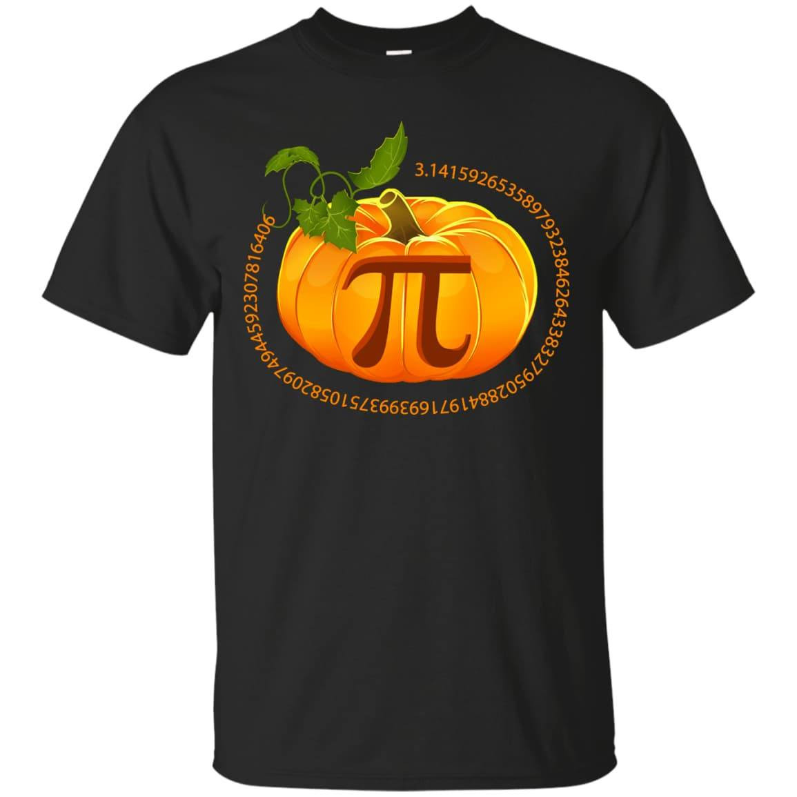 Funny Pi Pumpkin Pie Halloween-T-Shirt & Hoodie-Classic T-Shirt-Black