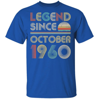 Legend Since October 1960 Vintage 61th Birthday Gifts-T-Shirt & Hoodie-Classic T-Shirt-Royal