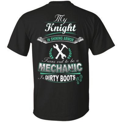 Turns out to be a MECHANIC In Dirty Boots-T-Shirt & Hoodie-Classic T-Shirt-Black