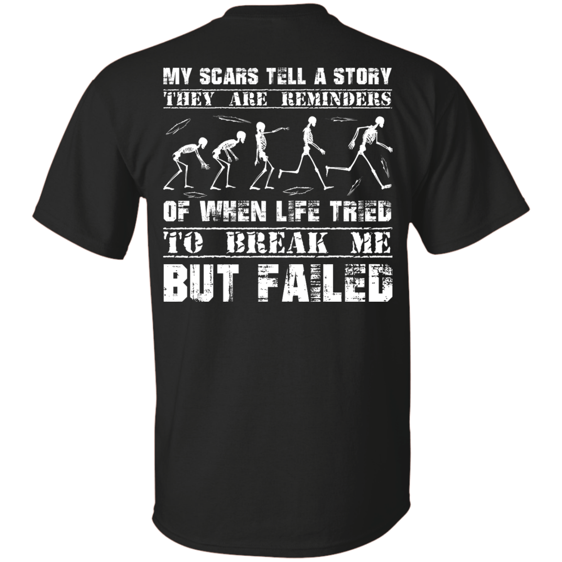 My Scars Tell A Story-T-Shirt & Hoodie-Classic T-Shirt-Black