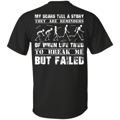 My Scars Tell A Story-T-Shirt & Hoodie-Classic T-Shirt-Black