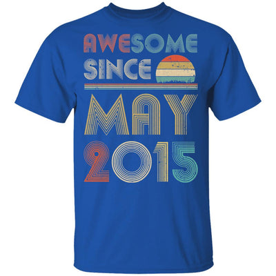 Awesome Since May 2015 Vintage 6th Birthday Gifts Youth-Youth Shirt-Youth T-Shirt-Royal