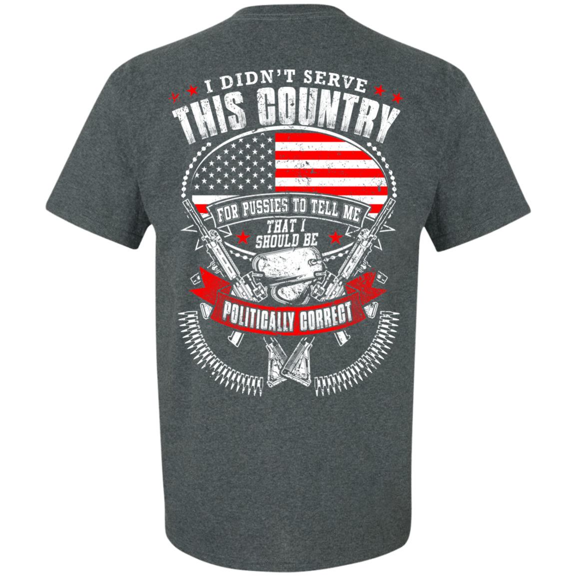 I Didn't Serve This Country-T-Shirt & Hoodie-Classic T-Shirt-Dark Heather