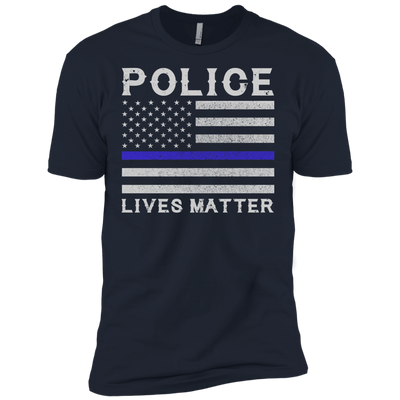 Police Lives Matter-T-Shirt & Hoodie-Premium T-Shirt-Midnight Navy