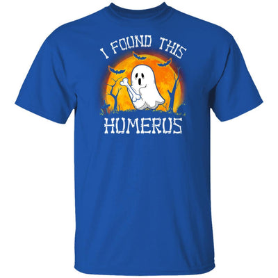 Funny Halloween Boo I Found This Humerus-T-Shirt & Hoodie-Classic T-Shirt-Royal