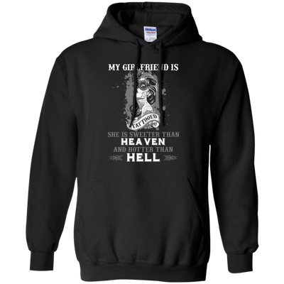 My Girlfriend Is Tattooted-T-Shirt & Hoodie-Pullover Hoodie-Black