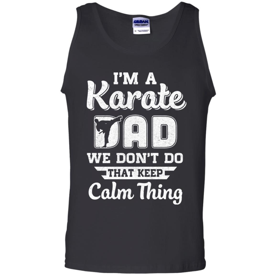 Funny Karate Dad Fighting Kyokushin Gifts-T-Shirt & Hoodie-Unisex Tank-Black