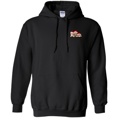 Kitten In A Pocket Cute Cat Christmas-T-Shirt & Hoodie-Pullover Hoodie-Black