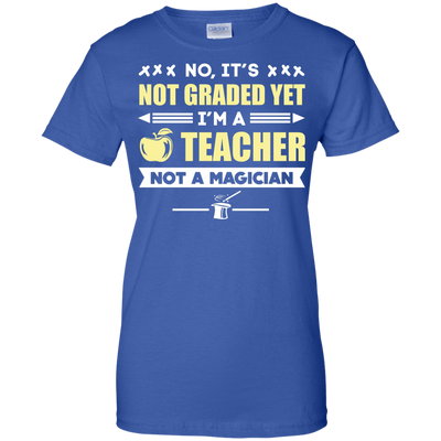 I'm A Teacher Not A Magician-T-Shirt & Hoodie-Women's T-Shirt-Royal