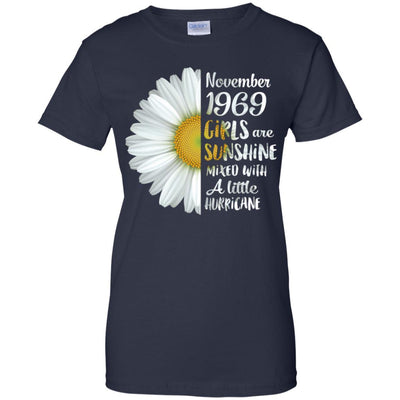 November Girls 1969 52th Birthday Gifts-T-Shirt & Tank Top-Women's T-Shirt-Navy